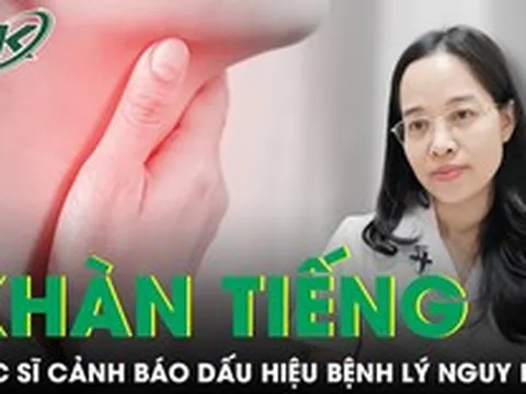 Khàn tiếng kéo dài là dấu hiệu bệnh gì?