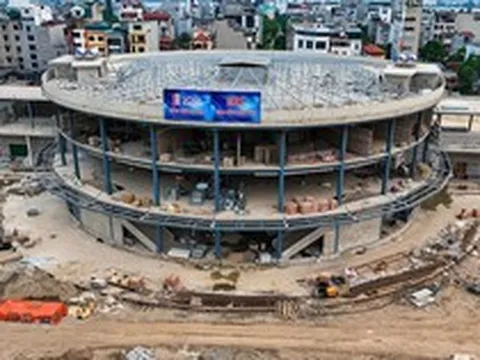 Bến xe hiện đại bậc nhất Thủ đô dần lộ hình hài