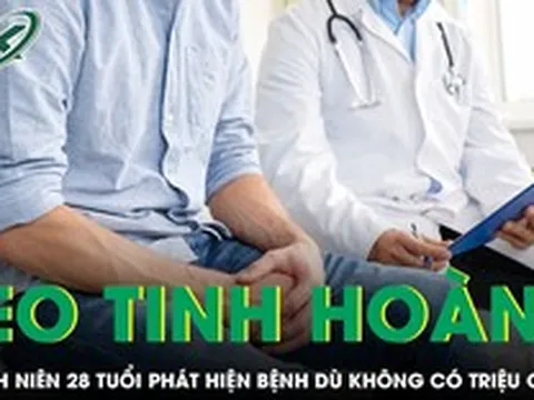 Nam thanh niên 28 tuổi phát hiện teo tinh hoàn dù không có triệu chứng