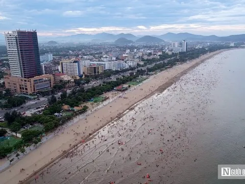 Cửa Lò gấp rút "thay áo mới" sẵn sàng đón khách mùa du lịch biển