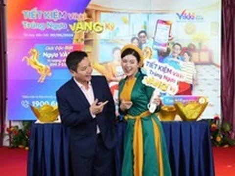 Chương trình Tiết kiệm Vikki Trúng Ngựa Vàng ký: Cơ hội trúng Ngựa vàng 10 lượng