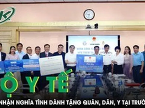 Hơn 5,7 tỉ đồng sẽ được Đoàn công tác ngành Y tế trao tặng quân, dân y tại Quần đảo Trường Sa