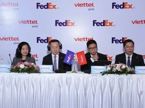 FedEx "bắt tay" Viettel Post tăng cường mạng lưới chuyển phát tại Việt Nam