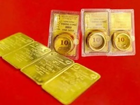 Giá vàng nhẫn trơn, vàng miếng chiều 28/4: Đồng loạt giảm