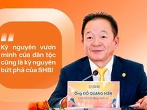 Những câu nói ấn tượng của Chủ tịch HĐQT SHB Đỗ Quang Hiển tại ĐHĐCĐ 2026