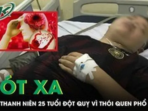 Xót xa: Nam thanh niên 25 tuổi đột quỵ vì thói quen phổ biến giới trẻ
