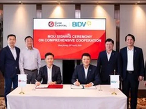 BIDV và Gaw Capital Partners tăng cường hợp tác, thúc đẩy các dự án đầu tư chất lượng cao
