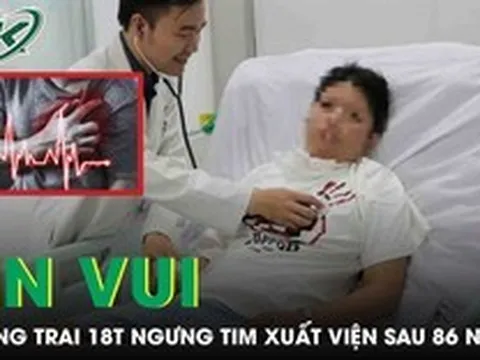 Tin vui: Chàng trai 18 tuổi ngưng tim khi chơi thể thao được xuất viện sau 86 ngày 'chiến đấu'
