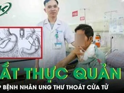 Người đàn ông phải cắt thực quản để điều trị ung thư