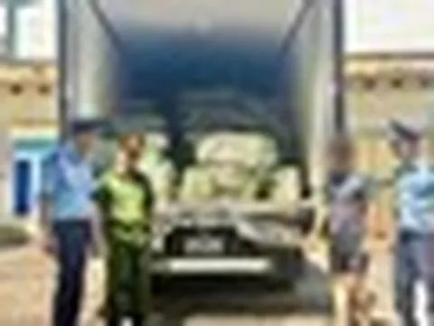 Phát hiện xe tải màu xám, công an Việt Nam lập tức theo dõi giám sát kiểm tra