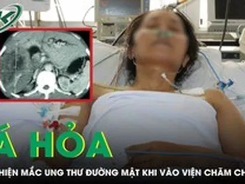 Vào viện chăm chồng ung thư gan, người phụ nữ tá hỏa phát hiện mắc ung thư đường mật