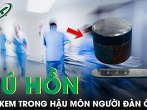 Tự đưa hũ kem vào hậu môn vì tò mò, người đàn ông nhập viện cấp cứu