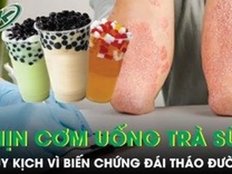 Thiếu niên nguy kịch vì biến chứng đái tháo đường sau thời gian dài nhịn cơm uống trà sữa