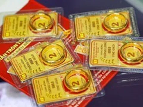 Giá vàng nhẫn trơn, vàng miếng sáng 21/5