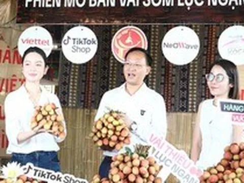 Phó chủ tịch tỉnh livestream bán vải thiều thu hút hàng trăm ngàn lượt xem, chốt 4.830 đơn