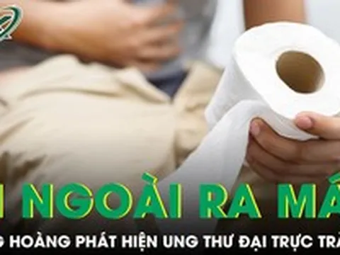 Người đàn ông phát hiện ung thư từ dấu hiệu đi ngoài ra máu