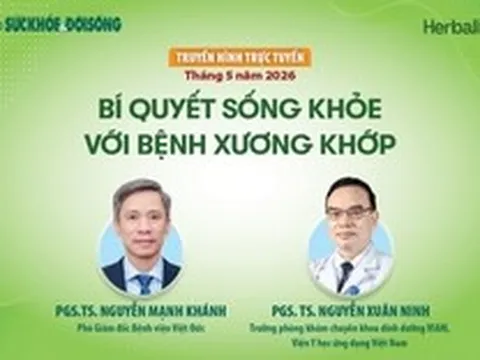 Truyền hình trực tuyến: Bí quyết sống khỏe với bệnh xương khớp