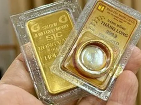 Giá vàng miếng SJC, vàng nhẫn trơn sáng nay ngày 26/5
