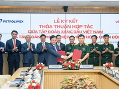 Viettel bắt tay Petrolimex điện hóa đội xe, đặt trạm sạc xe điện tại hệ sinh thái của Viettel