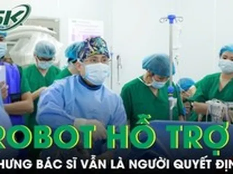 Robot hỗ trợ mổ cột sống, công nghệ hiện đại nhưng bác sĩ vẫn là người quyết định