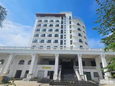 Bên trong dự án nhà khách Tỉnh uỷ ở Huế chậm tiến độ, lộ nhiều vi phạm