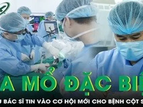 Chứng kiến ca mổ đặc biệt, nhiều bác sĩ tin vào cơ hội mới cho người bệnh cột sống