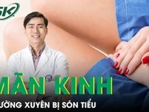Phụ nữ mãn kinh thường xuyên són tiểu