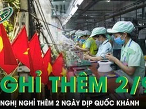 Công đoàn kiến nghị nghỉ thêm 2 ngày dịp Quốc khánh, giảm giờ làm