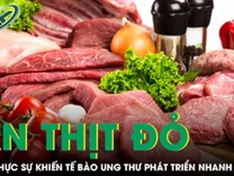 Thịt đỏ có thực sự khiến tế bào ung thư phát triển nhanh hơn?