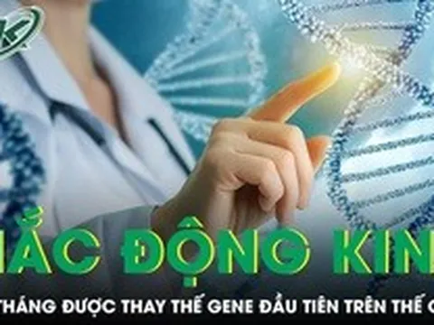 Bé 8 tháng tuổi mắc động kinh hiếm gặp được thay thế gene