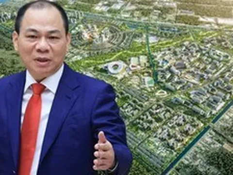 Tỷ phú Phạm Nhật Vượng vừa trực tiếp thị sát siêu đô thị 59.000 tỷ đồng: Dự án này quan trọng thế nào?