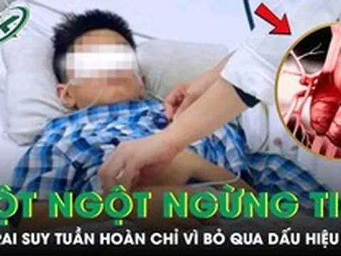 Bé trai 10 tuổi đột ngột ngưng tim, suy tuần hoàn nguy kịch tại nhà chỉ vì bỏ qua dấu hiệu này