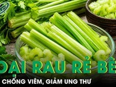 Loại rau rẻ bèo giúp chống viêm, giảm ung thư