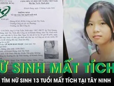 Truy tìm nữ sinh 13 tuổi mất tích khi đi mua đồ ăn, hé lộ cuộc gọi cuối cùng về gia đình