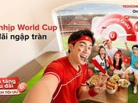 Tận hưởng World Cup 2026 cùng Techcombank OneU: Khi mỗi chi tiêu đều tích lũy thêm giá trị