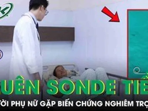 Người phụ nữ 55 tuổi gặp biến chứng nghiêm trọng vì để quên ống thông tiểu JJ