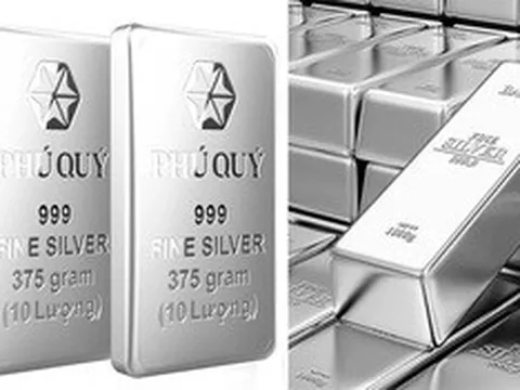 Giá bạc hôm nay (23/6): Trong nước và thế giới đảo chiều giảm mạnh