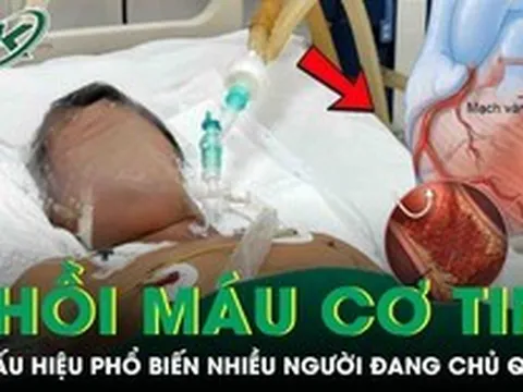 Người đàn ông 52 tuổi nhồi máu cơ tim vì dấu hiệu phổ biến nhiều người đang chủ quan