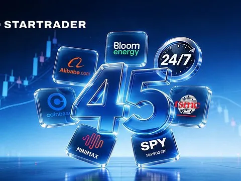 Từ AI Trung Quốc đến ETF toàn cầu: STARTRADER ra mắt 45 CFD Cổ phiếu và ETF 24/7 mới thuộc 7 chủ đề trên thị trường