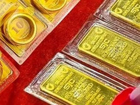 Giá vàng miếng, vàng nhẫn trơn sáng 19/8 tại SJC, PNJ, DOJI, Bảo Tín Minh Châu, Bảo Tín Mạnh Hải,...