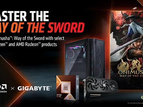 GIGABYTE hợp tác với AMD mang game "bom tấn" Onimusha: Way of the Sword đến với game thủ