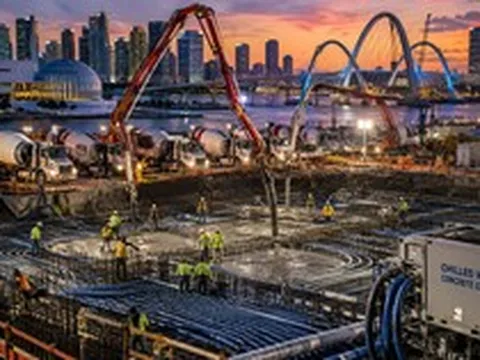 Phát hiện 408 xe tải trộn bê tông đổ 2.807 m3 liên tục cả ngày lẫn đêm, bí mật dưới lòng đất của công trình lộ diện