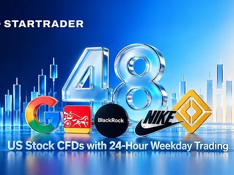 STARTRADER bổ sung 48 sản phẩm CFD cổ phiếu Mỹ với thời gian giao dịch 24 giờ vào các ngày trong tuần