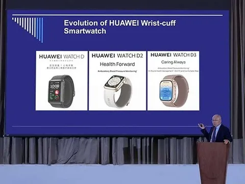 HUAWEI WATCH D3 ra mắt tại ISH-ECS 2026, đưa công nghệ theo dõi huyết áp tiên tiến vào đời sống hằng ngày