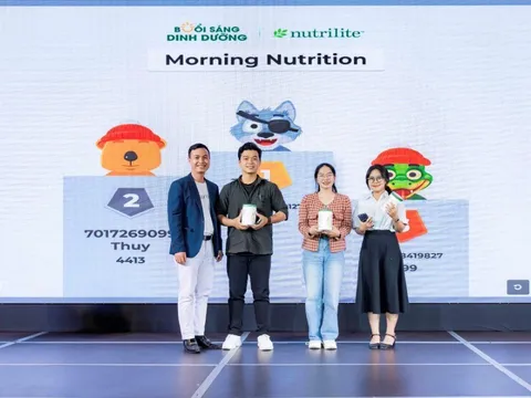 Chương trình dinh dưỡng buổi sáng: Bước tiến chiến lược của Amway vì sức khỏe cộng đồng