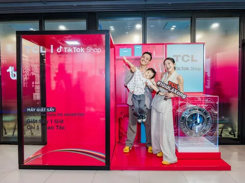 TCL ra mắt Máy Giặt Sấy TCL Care Aura DD Inverter - Giặt sấy 1 giờ, chuẩn mực mới cho chăm sóc quần áo